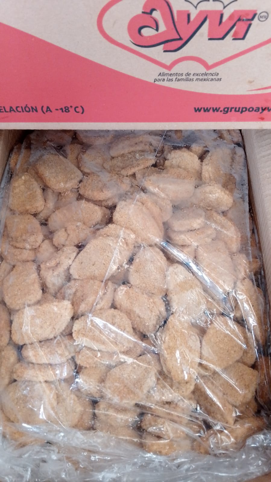 Caja de Nuggets Ayvi (10kg)